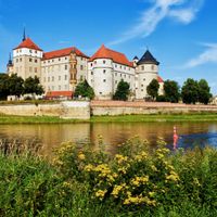 Hartenfels Castle in Torgau