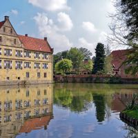 The moated castle of Hülshoff