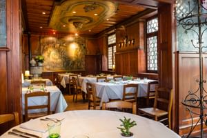 Restaurant beim Hotel Auberge de l'Illwand