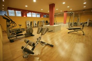 Fitnessraum im Hotel San Marco