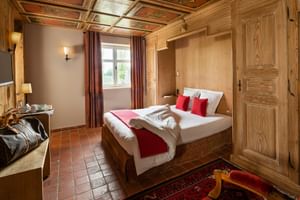 Doppelzimmer beim Hotel Auberge de L' Illwald