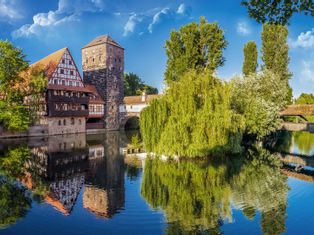 The Hangman's Bridge in Nuremberg