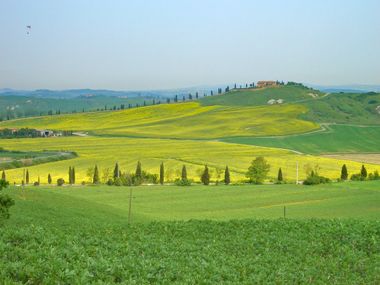Landschaft Toskana Landschaft Toskana