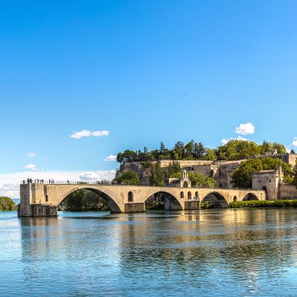 Die Pont Saint-Bénézet in Avignon