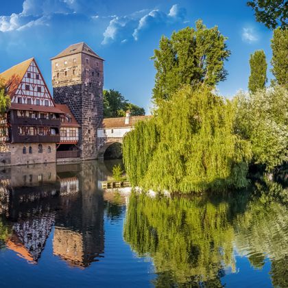 The Hangman's Bridge in Nuremberg