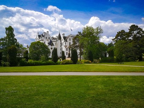 Schloss inmitten des Schlossgartens